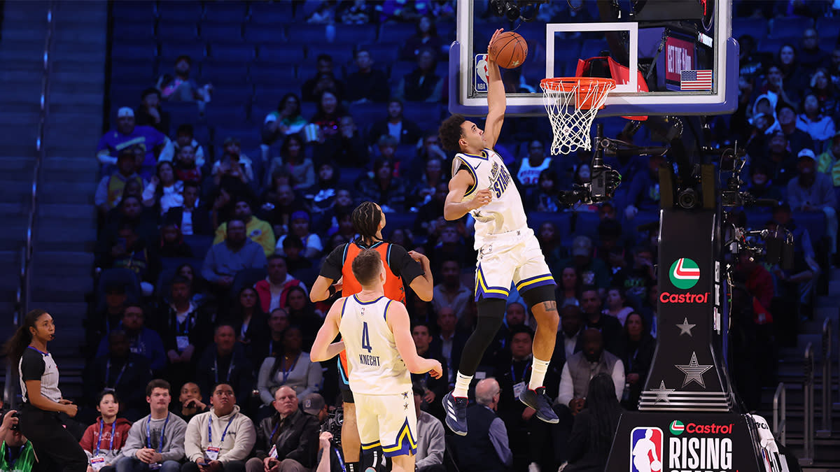 Read more about the article TJD revels in Warriors bragging rights after Rising Stars Game triumph