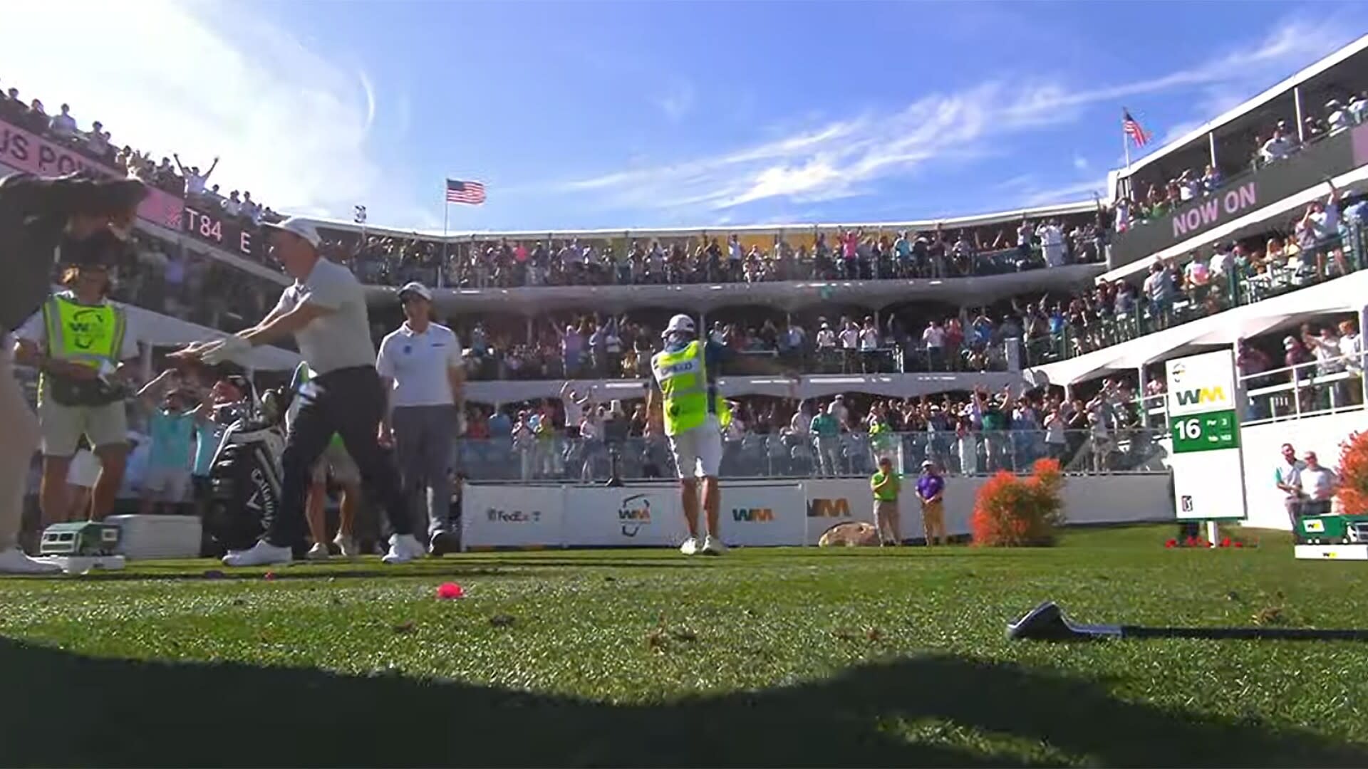 You are currently viewing Emiliano Grillo makes hole-in-one at TPC Scottsdale’s infamous 16th and the crowd goes nuts