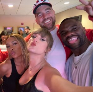 Read more about the article ‘Trav loves you’ – Frances Tiafoe blown away by Taylor Swift’s all-day drinking session at Kansas City Chiefs game