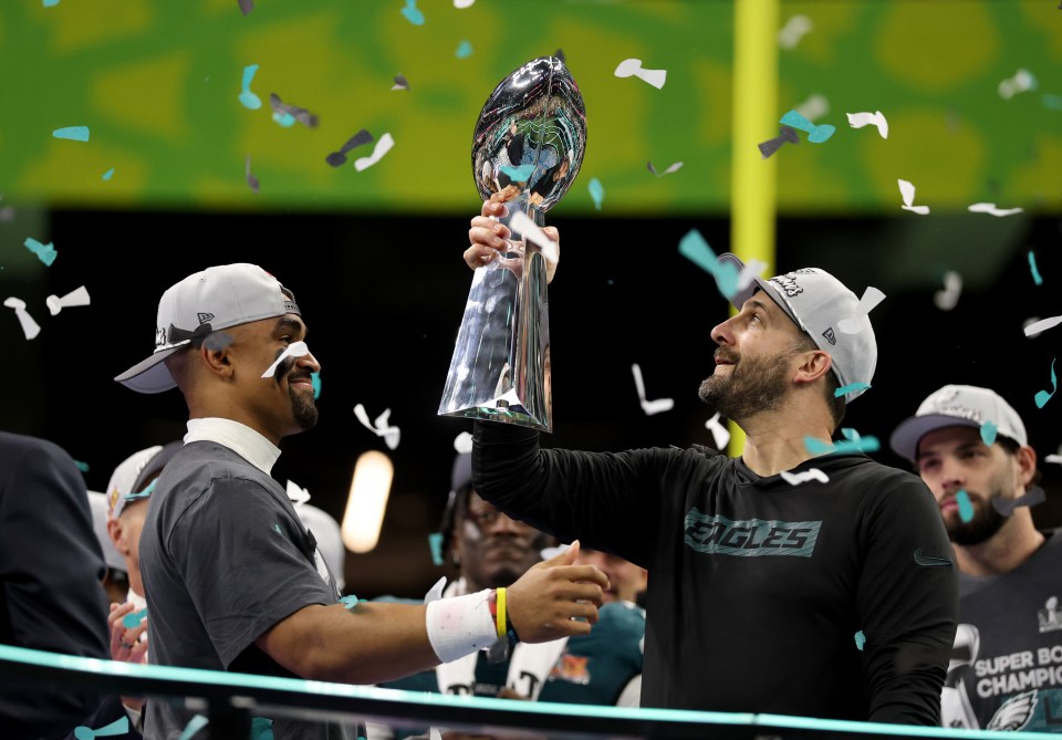 Read more about the article ‘Absolute dawg’ – Nick Sirianni’s college highlights surface as Super Bowl-winning coach leaves fans in awe with receiver skills