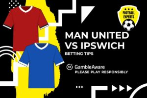 Read more about the article Manchester United vs Ipswich Town predictions, odds and betting tips