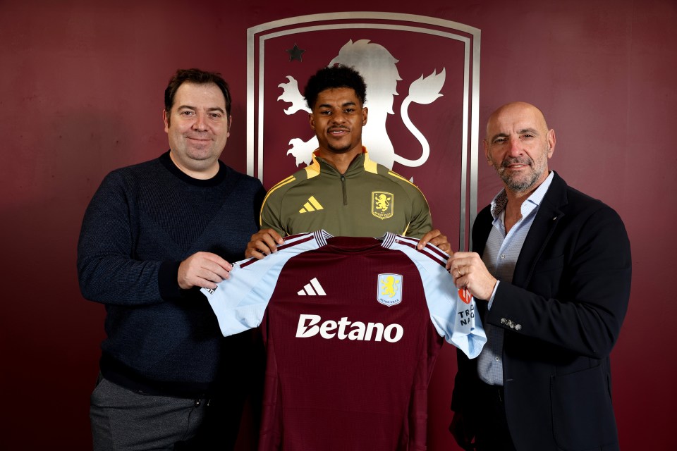 Read more about the article Marcus Rashford completes Manchester United exit as he joins Aston Villa on loan