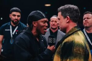 Read more about the article KSI was rejected by four ex-UFC stars including Conor McGregor’s ex-rival in pursuit of Wayne Bridge fight replacement