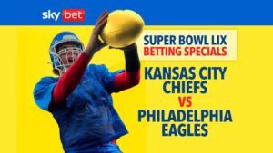 Read more about the article Super Bowl LIX  betting specials on Taylor Swift, Travis Kelce and Jon Batiste with Sky Bet