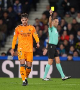 Read more about the article Real Madrid clash suspended for several minutes after opposing fans chant for player to ‘die’