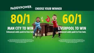 Read more about the article Man City vs Liverpool betting offer: Get 80/1 on City to win OR 60/1 Liverpool on Paddy Power