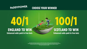 Read more about the article England vs Scotland betting offer: Get 40/1 on England OR 100/1 on Scotland to win on Paddy Power