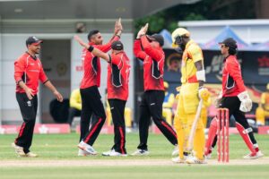 Read more about the article Cricket Cranes fail Hong Kong China test in Tri-Series final