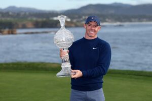 Read more about the article Rory McIlroy makes cheeky dig at Ryder Cup teammate Shane Lowry after pipping him to Pebble Beach title