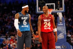 Read more about the article ‘I let my team down’ – Kobe Bryant goaded LeBron James into game-clinching error in epic All-Star clash