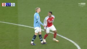 Read more about the article Gabriel gets revenge on Erling Haaland before Arsenal teammate mocks celebration