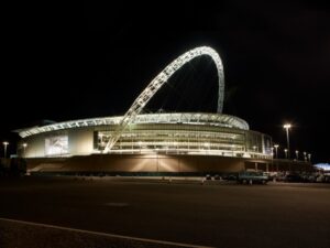 Read more about the article Wembley nearly looked radically different before ‘circus tent’ design was shelved for iconic arch