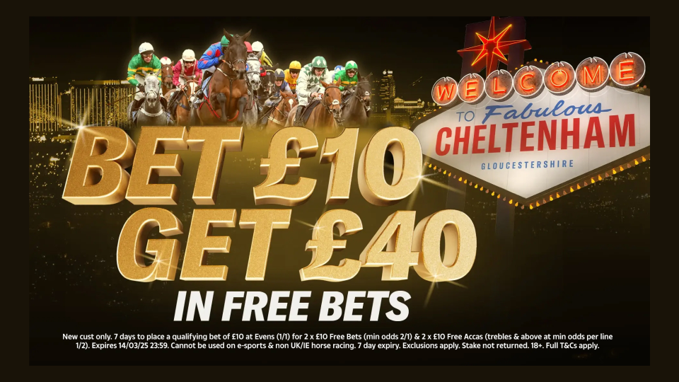 You are currently viewing Cheltenham Festival: Bet £10 on Champion Chase and get £40 in free bets with BetMGM