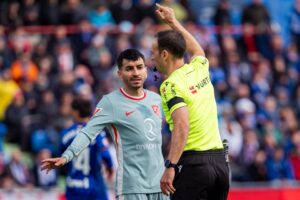 Read more about the article Atletico Madrid star gets double ban Jude Bellingham received after X-rated outburst at referee