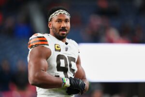 Read more about the article ‘Money talks’ – Fans stunned as Browns and Myles Garrett agree record-breaking contract that pays more than Justin Jefferson and CeeDee Lamb