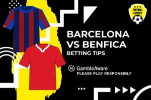 Read more about the article Barcelona vs Benfica predictions, odds and betting tips