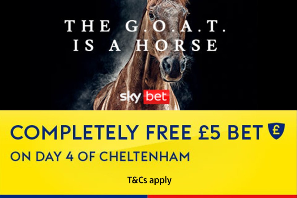 You are currently viewing Cheltenham Festival betting offer: Completely free £5 bet on Day 4 with Sky Bet