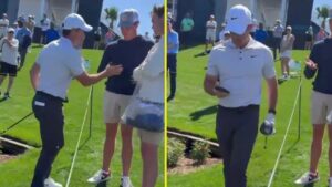 Read more about the article Rory McIlroy appears to confiscate fan’s phone in tense altercation at The Players Championship