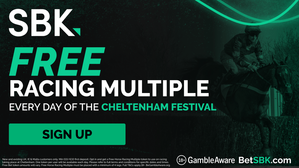 You are currently viewing Cheltenham Festival betting offer: Free racing multiple every day on SBK