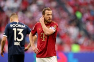 Read more about the article ‘Focused’ – Harry Kane sends brutal reminder to Bayern Munich teammates as Bundesliga leaders rocked