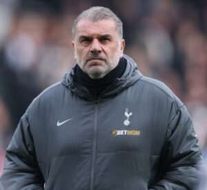 Read more about the article ‘Behave yourself’ – Ange Postecoglou in ANOTHER fan confrontation moments after Tottenham defeat