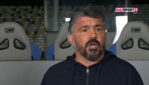 Read more about the article ‘No respect for you’ – Gennaro Gattuso refuses to speak to pundit in heated live TV interview