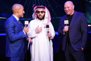 Read more about the article ‘We’re not going to do that’ – Dana White clarifies format for new boxing league with Turki Alalshikh