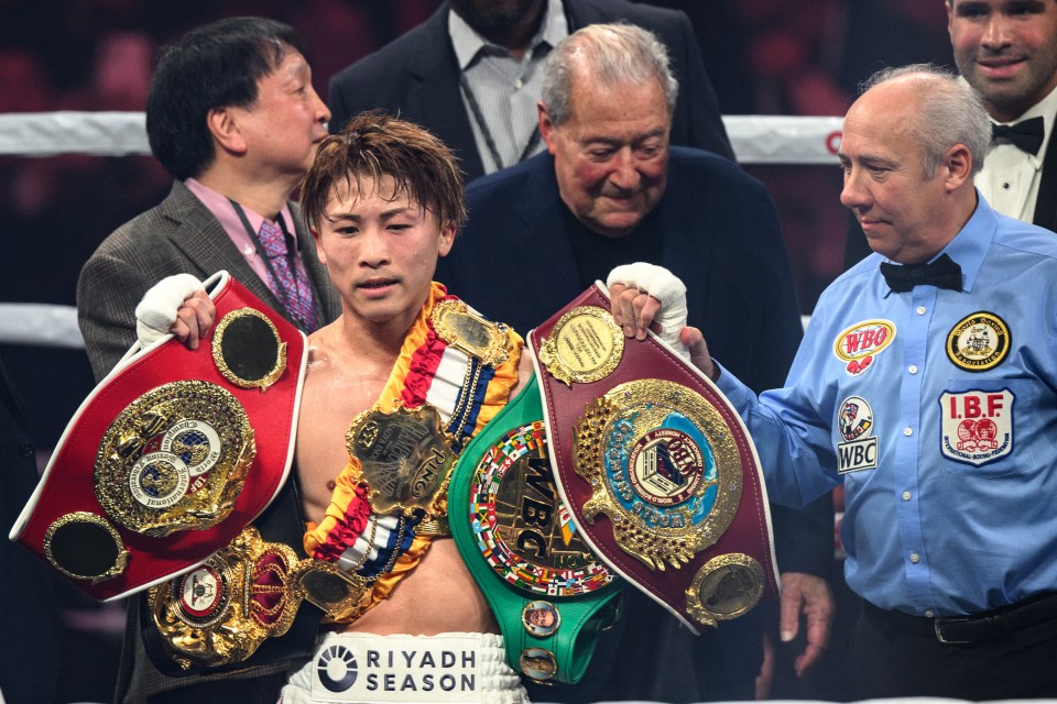 You are currently viewing Naoya Inoue to box former world champion Eddie Hearn claimed he was ‘avoiding at all costs’ as part of two-fight deal