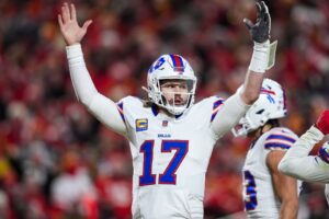 Read more about the article ‘Weird to say’ – Josh Allen explains $350million decision behind not wanting to eclipse Dak Prescott’s NFL record