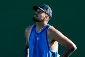 Read more about the article Nick Kygrios’ in visible discomfort with injury setback that leaves Indian Wells return in major doubt