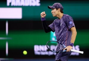 Read more about the article ‘California dreamin’ – World No. 349 downs can of Pepsi on way to win over Frances Tiafoe to achieves 21-year Indian Wells feat