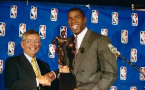 Read more about the article ‘I want to strangle him – Magic Johnson blamed Michael Jordan and thanked Larry Bird after winning 1987 MVP