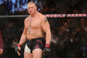 Read more about the article Brock Lesnar’s size and power shocked me in our UFC fight – but I still knocked him out