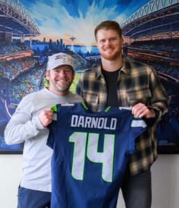 Read more about the article Seattle Seahawks add $37.5m escape to Sam Darnold contract despite suggestion QB’s ‘best days are ahead of him’