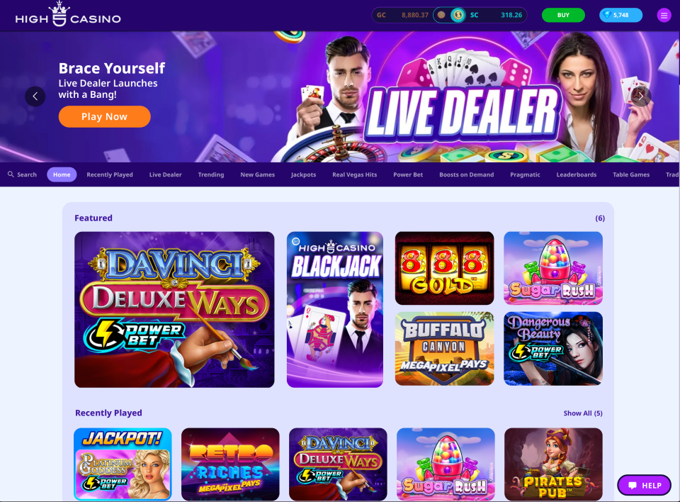 You are currently viewing High 5 Casino review [2025] – Get free coins on sign-up!