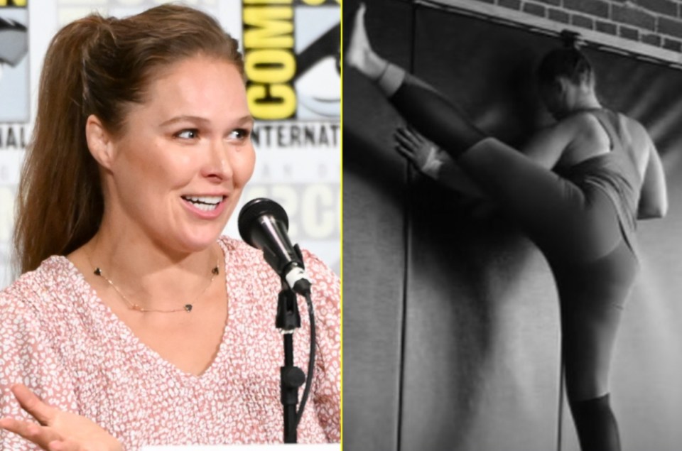 You are currently viewing ‘Back at it’ – Ronda Rousey sends fans into frenzy over potential UFC or WWE comeback with new training photos