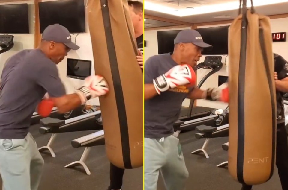 You are currently viewing ‘Fastest hands still’ – Boxing legend Sugar Ray Leonard stuns fans with new training footage aged 68