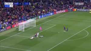 Read more about the article ‘What a miss’ – Lionel Messi visibly crushed when £97m flop missed costly sitter against Liverpool