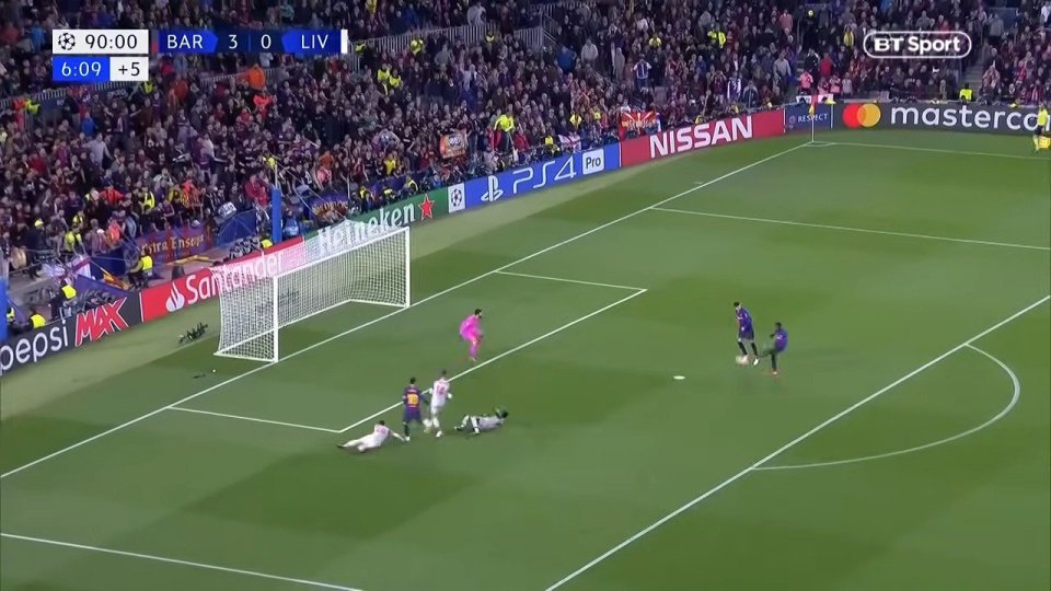 You are currently viewing ‘What a miss’ – Lionel Messi visibly crushed when £97m flop missed costly sitter against Liverpool