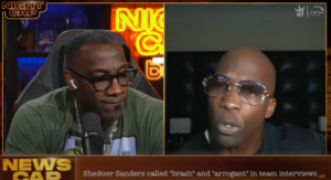 Read more about the article ‘Be a robot’ – Shannon Sharpe and Ochocinco lose it over savage Shedeur Sanders character comments