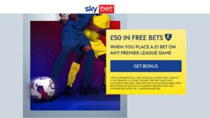 Read more about the article Champions League betting offer: Bet £1 and get £50 in free bets with Sky Bet