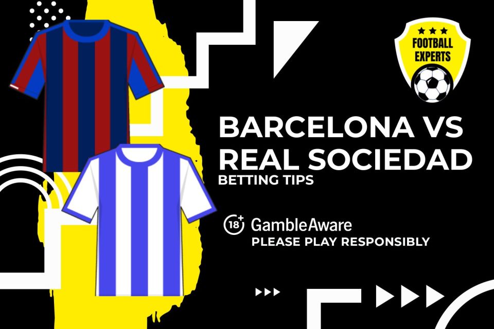 Read more about the article Barcelona vs Real Sociedad predictions, odds and betting tips