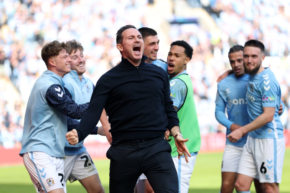 You are currently viewing Frank Lampard dramatically makes Coventry history in front of predecessor