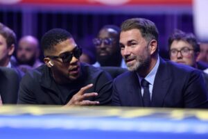 Read more about the article ‘He’d probably get criticised’ – Eddie Hearn pours doubts on potential next fight for Anthony Joshua as five-man hit list drawn up