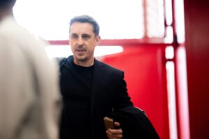 Read more about the article ‘Born to talk’ – Man United legend pokes fun at Gary Neville for new stadium voiceover