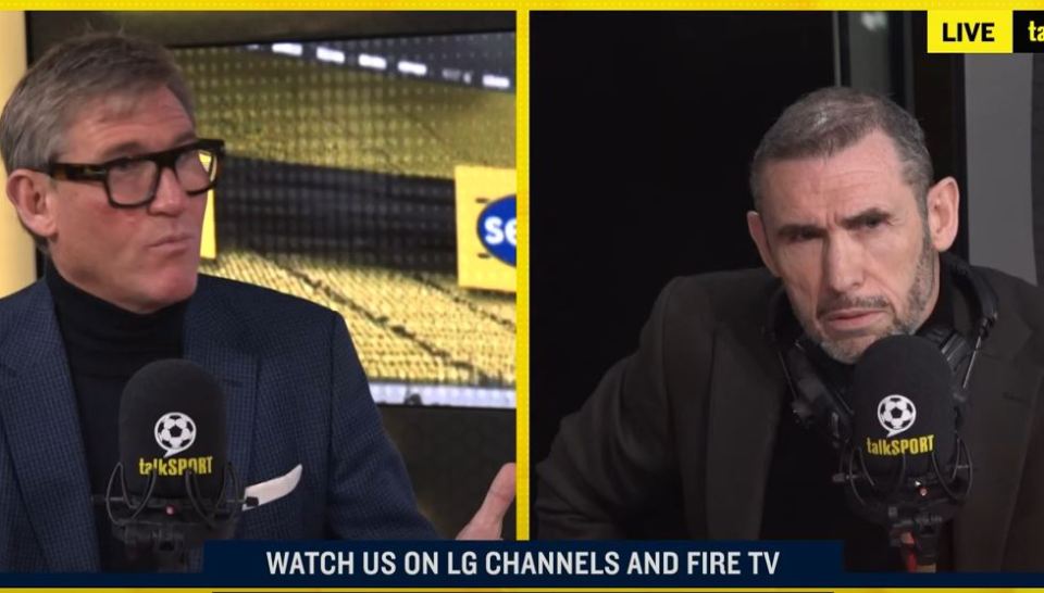 You are currently viewing ‘Clown’ – Simon Jordan and Martin Keown in heated clash on Liverpool and Arsenal ‘bottle’ claim