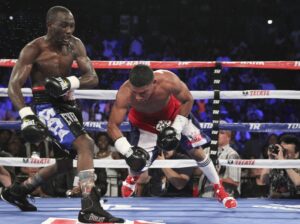 Read more about the article Terence Crawford crushed his toughest opponent deemed the ‘next Floyd Mayweather’ to canvas with ferocious uppercut KO