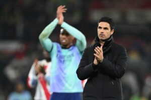 Read more about the article Mikel Arteta walks out of interview as Arsenal boss refuses to answer question in awkward moment