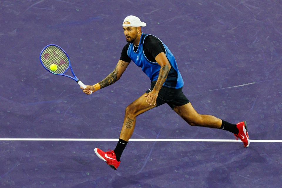 You are currently viewing Nick Kyrgios in tears as injury leads to heartbreaking Indian Wells retirement