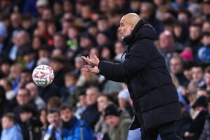 Read more about the article ‘The ball is not right’ – FA release statement as Pep Guardiola bemoans FA Cup match ball